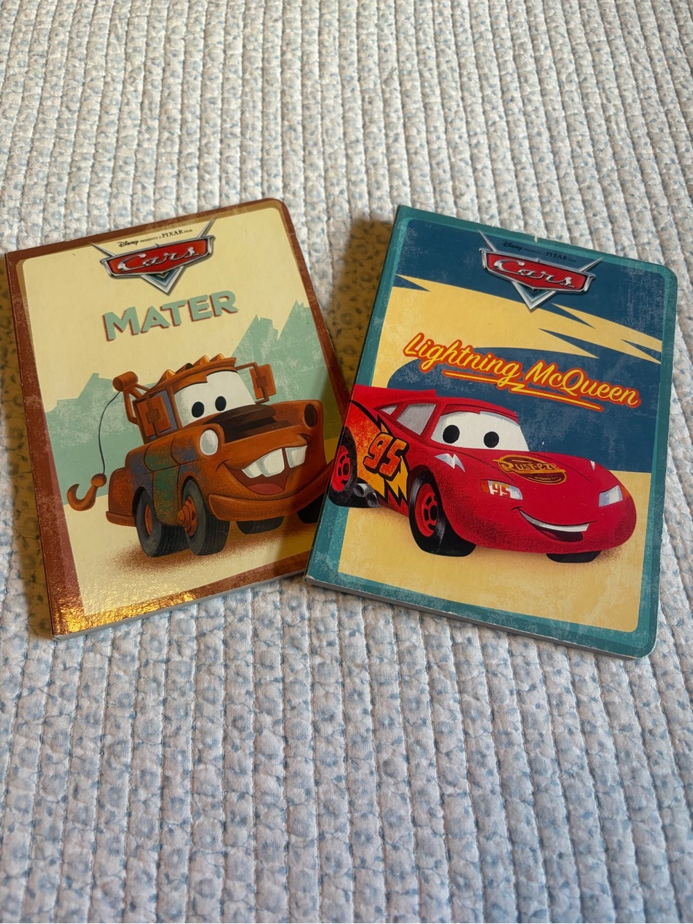 Disney Pixar Cars Lightening McQueen and Mater Books